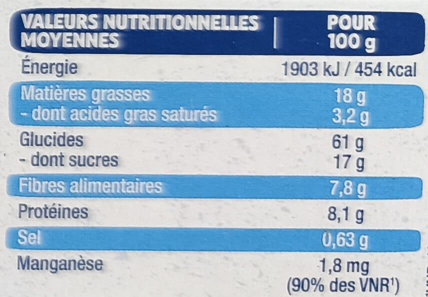 Bjorg Avoine chocolat packshot