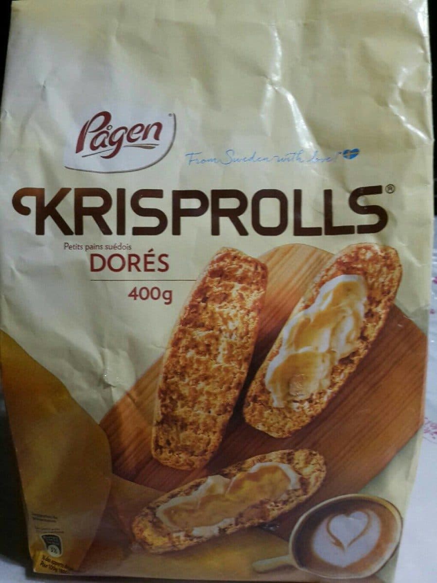 Krisprolls KRISPROLLS Petits pains suédois Dorés (400g) packshot
