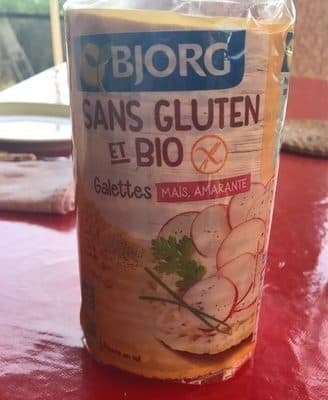 Bjorg Galette, mais , amarante packshot
