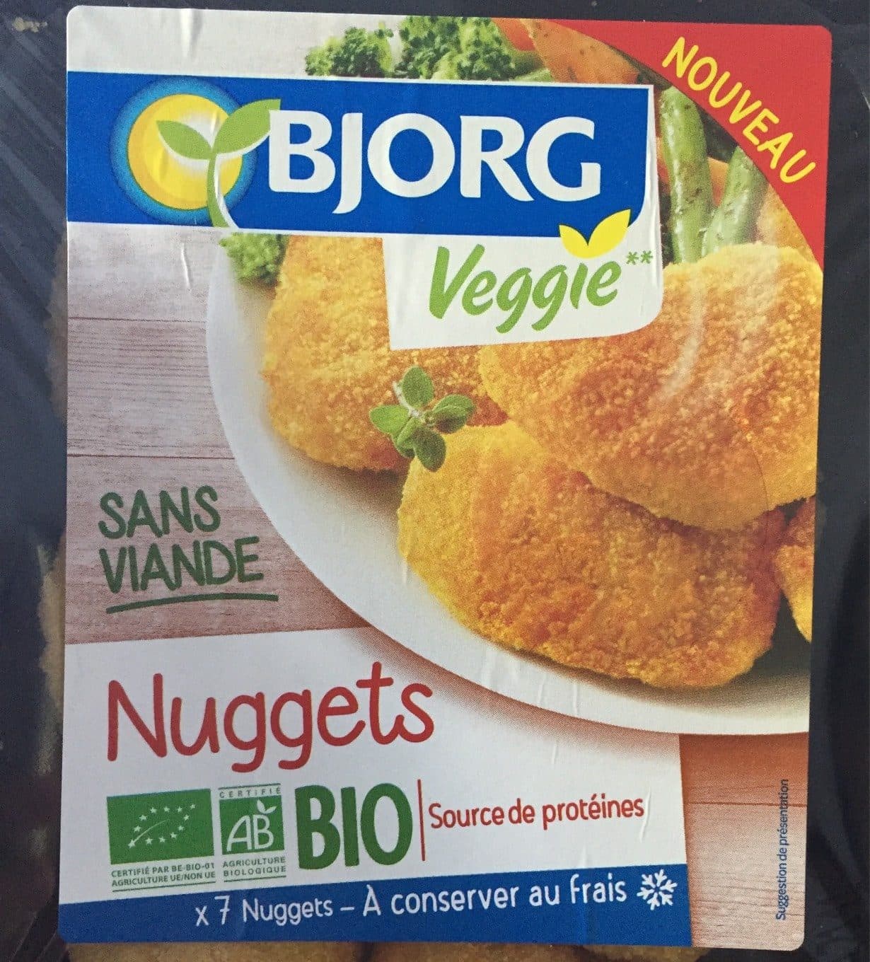 Bjorg Veggie Nuggets packshot