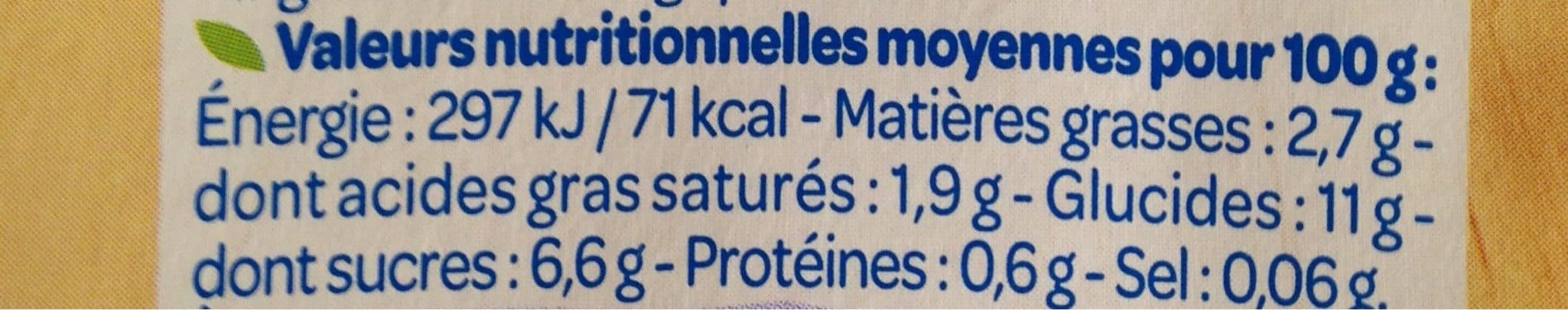 Bjorg Douceur végétale Amande Vanille packshot