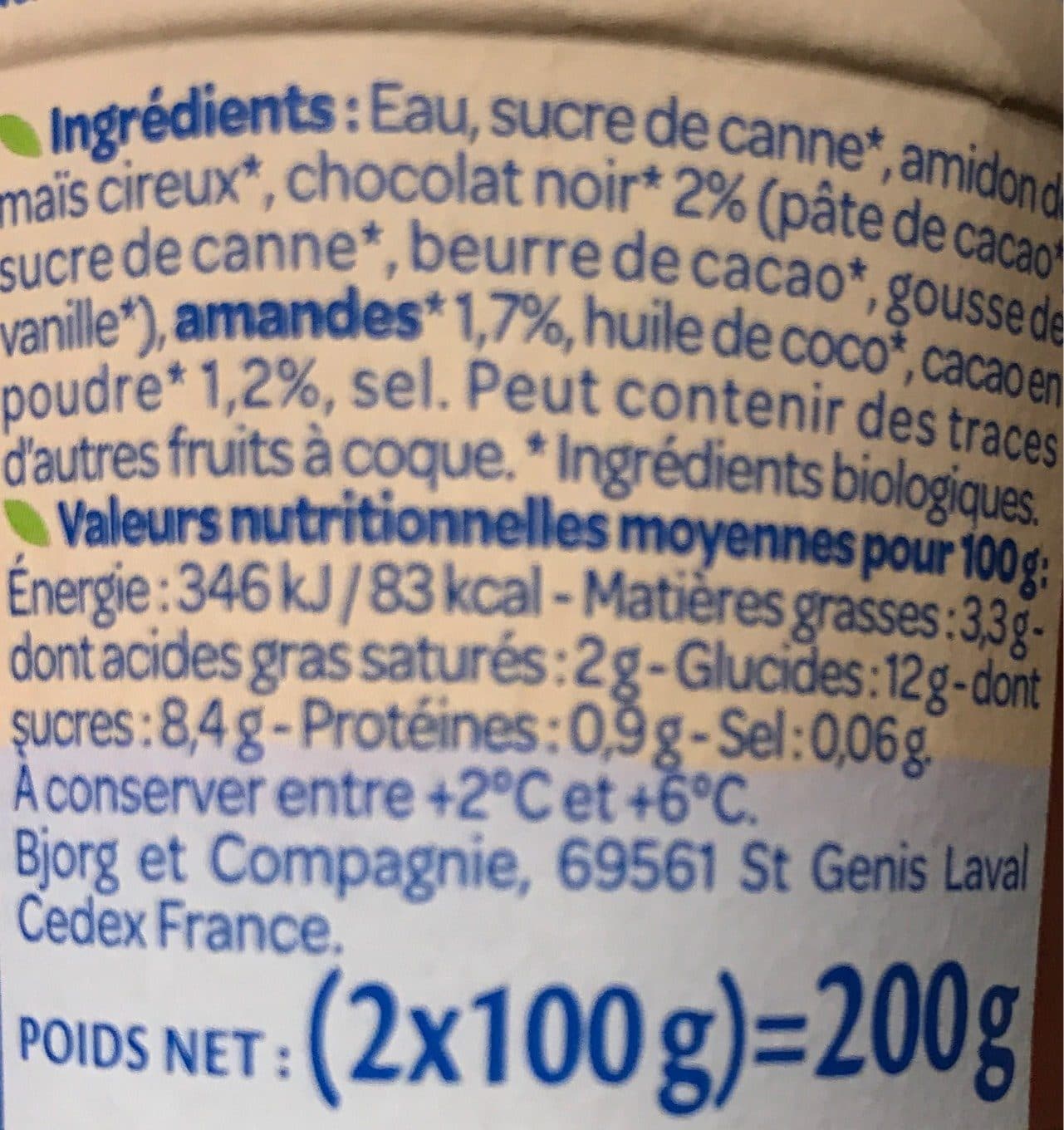 Bjorg Douceur Végétale packshot