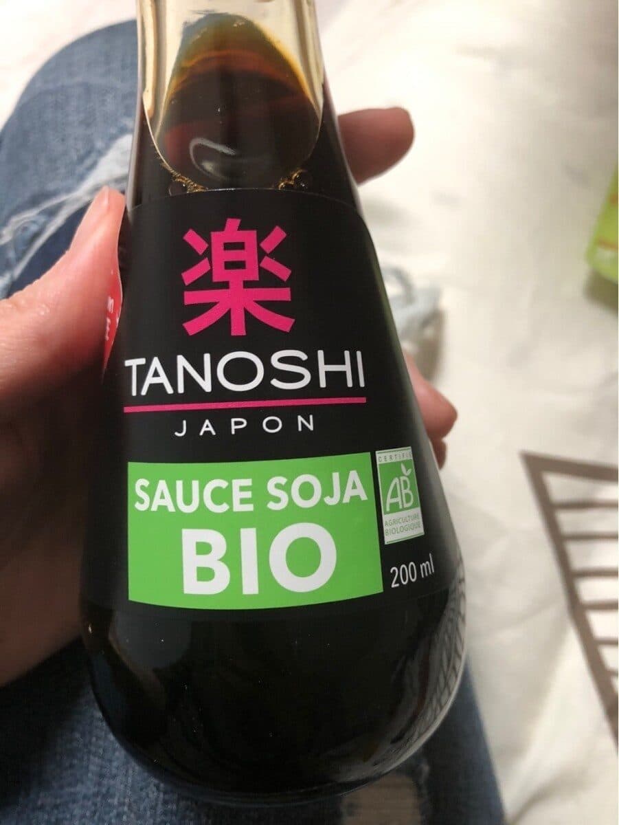 Tanoshi Sauce soja bio packshot