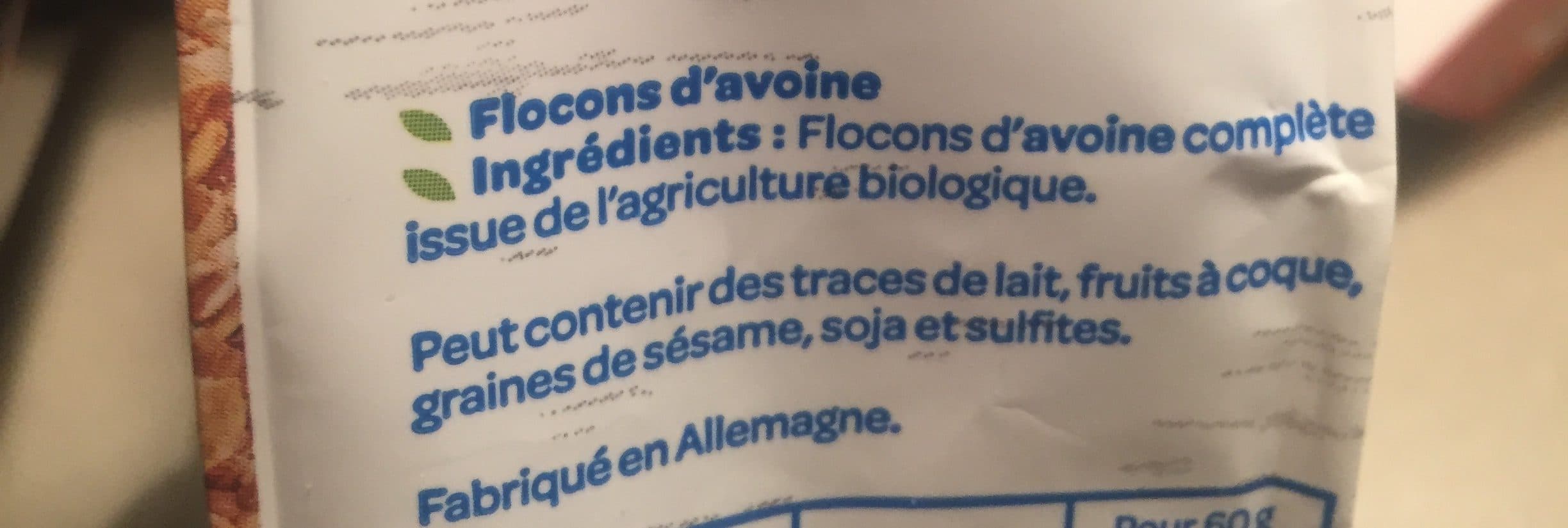 BJORG Flocons d’avoine complete packshot