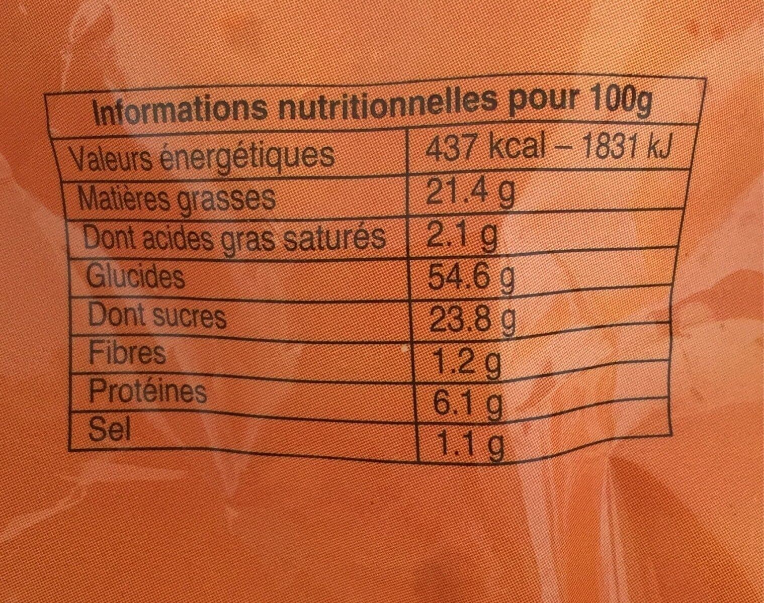 Open Food Facts Madeleines Aux Oeufs packshot