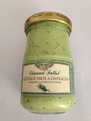 Edmond fallot Moutarde verte a l'estragon packshot