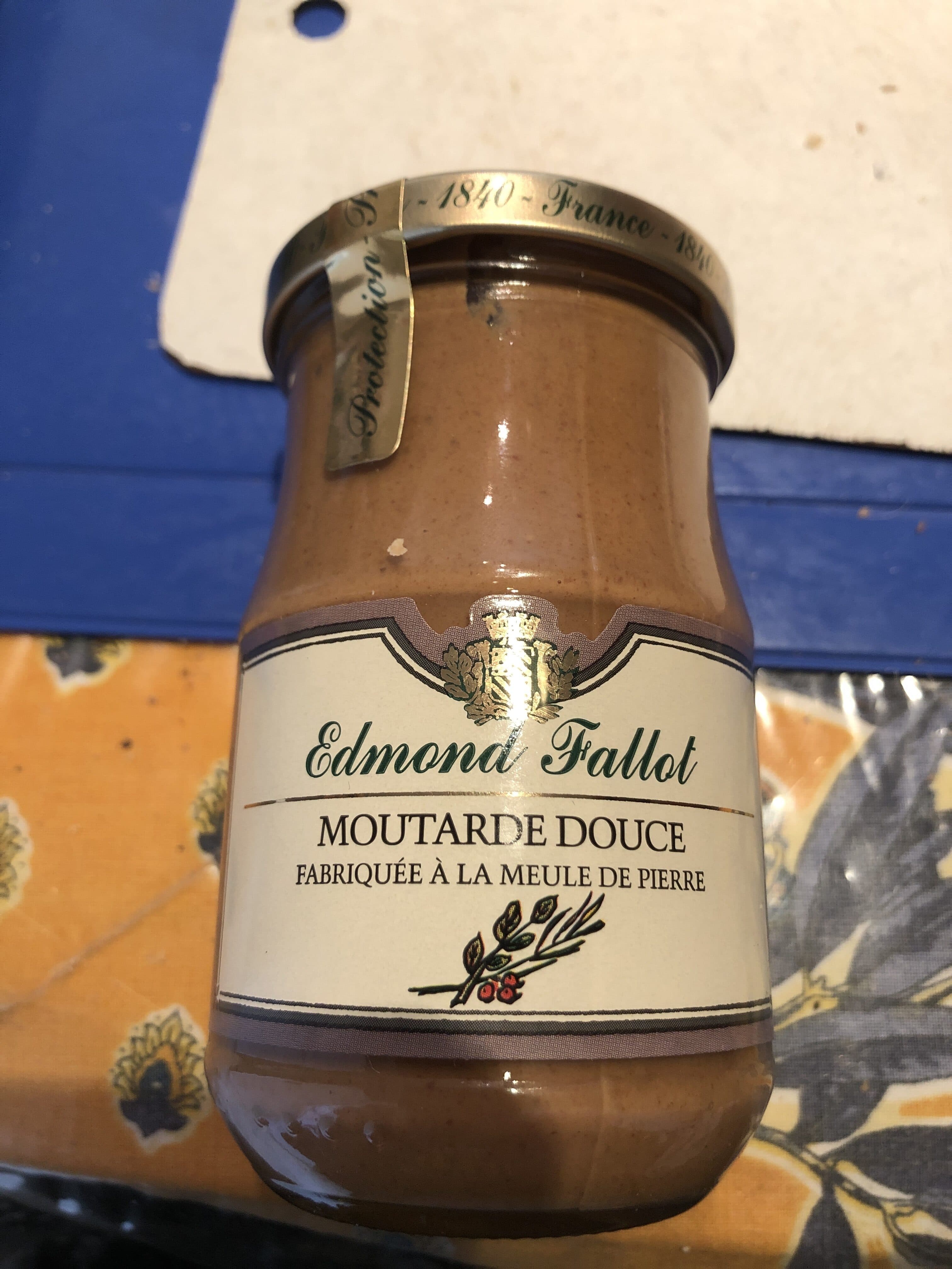 Edmond fallot Moutarde Douce Aux Aromates packshot