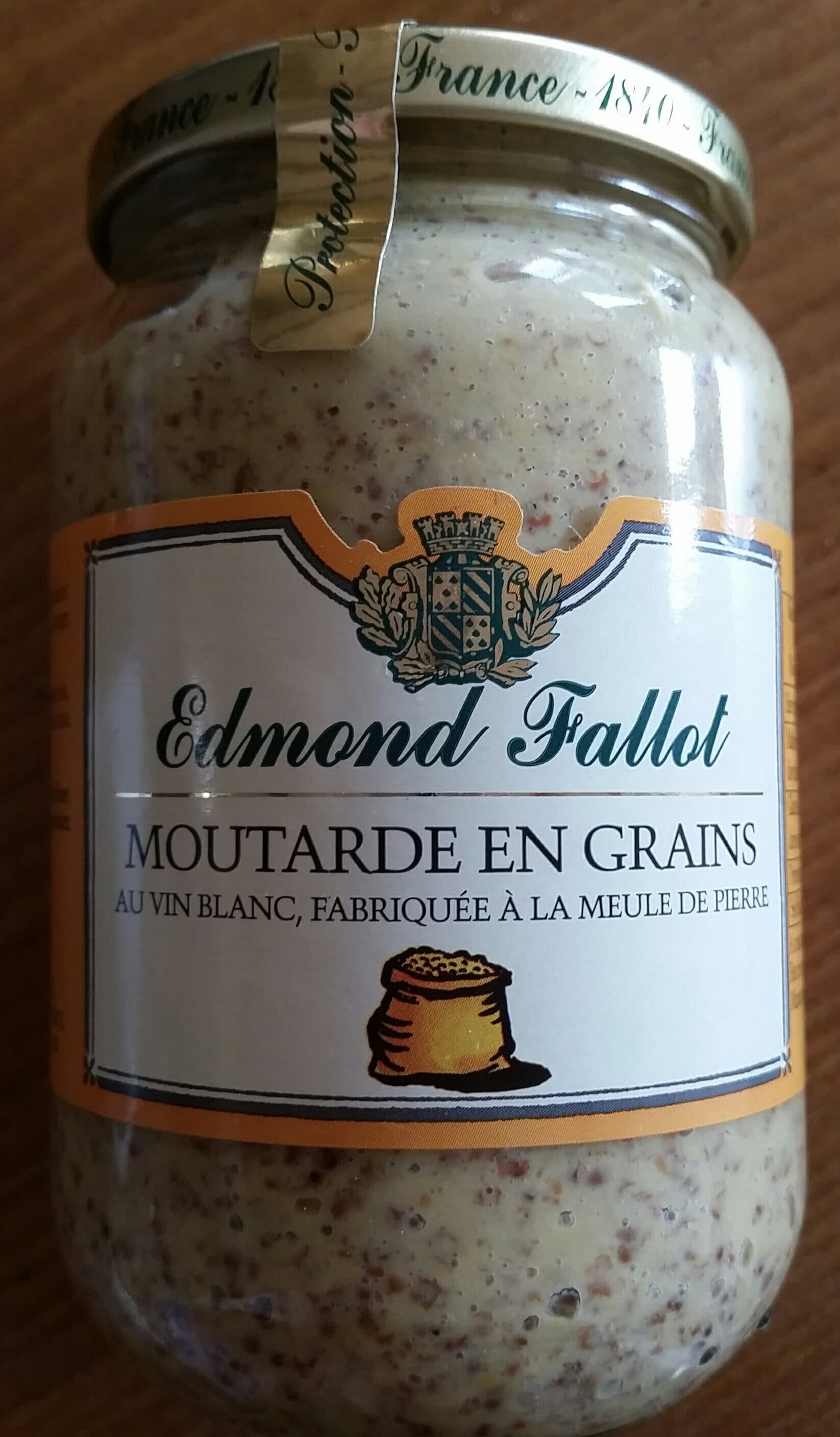 Edmond Fallot Moutarde en grains packshot