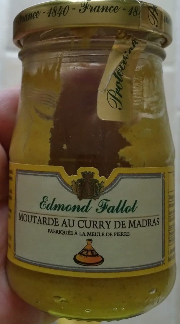 Edmond Fallot Moutarde au curry de Madras packshot