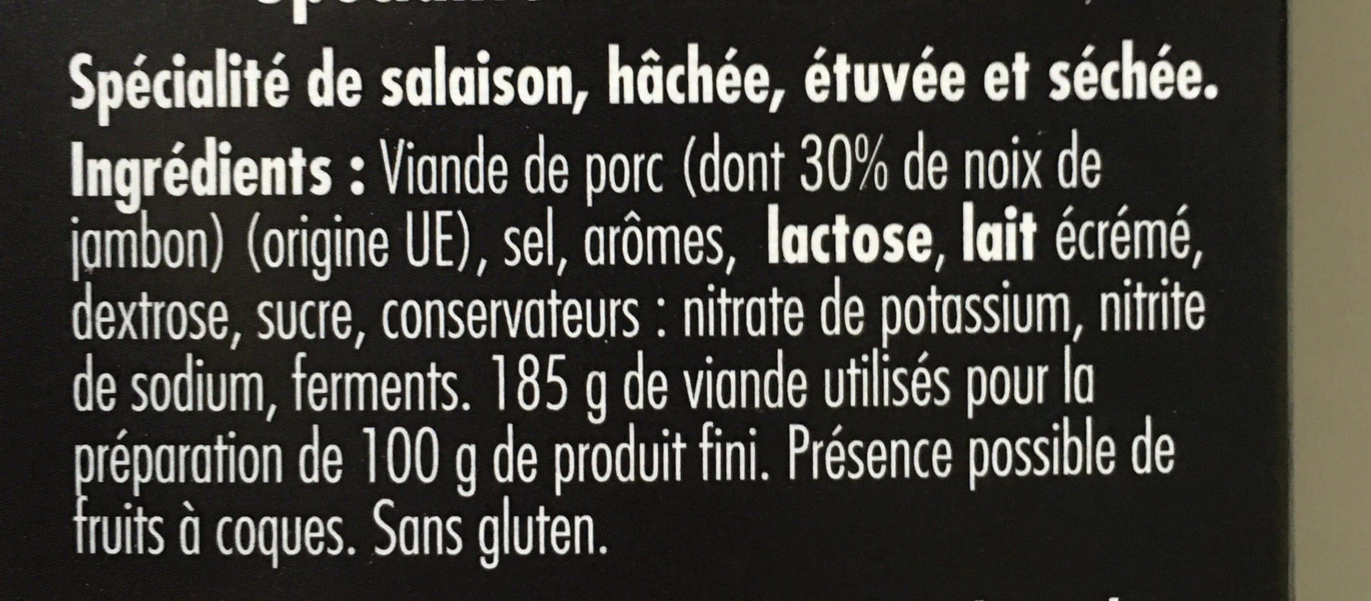 Aoste Spécialité à la Noix de Jambon packshot