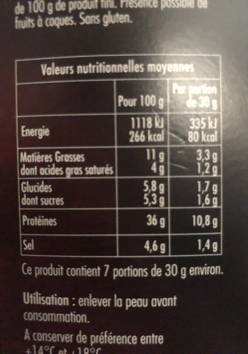 Aoste Spécialité à la Noix de Jambon packshot
