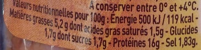 Maître CoQ Mini roti de dinde cuit packshot