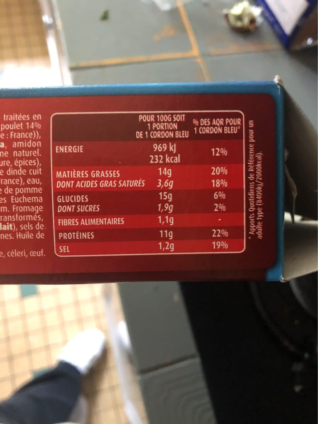 Maître CoQ Cordons bleus 100% poulet x4 packshot