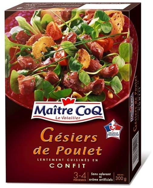 Maître CoQ Gésiers de Poulet packshot