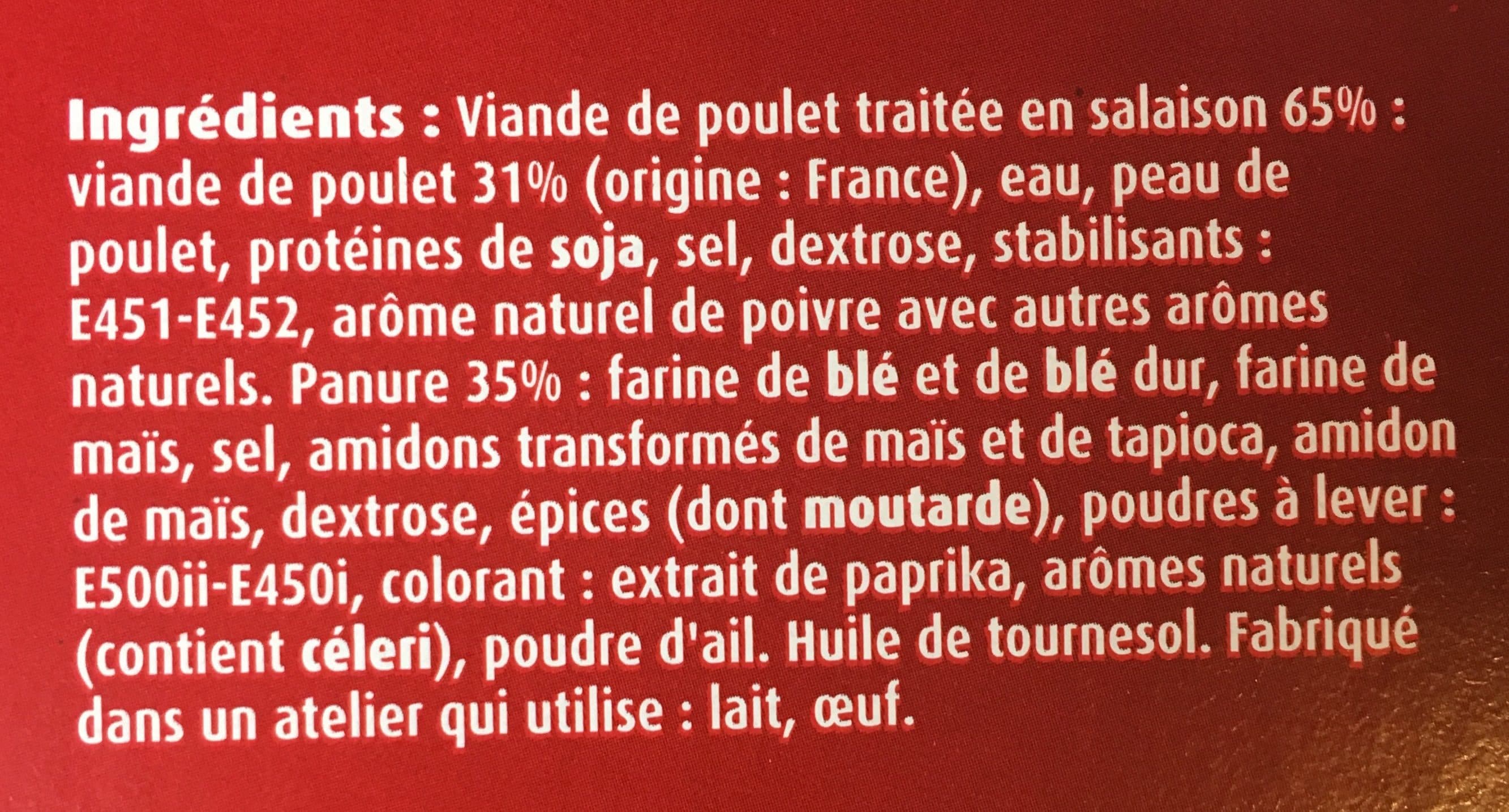 Maître CoQ Nuggets 100% Poulet 800g packshot