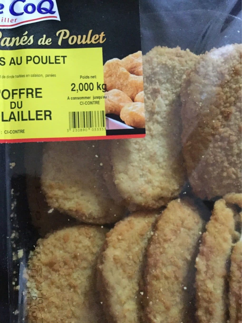 Maître CoQ Les Panés de Poulet packshot