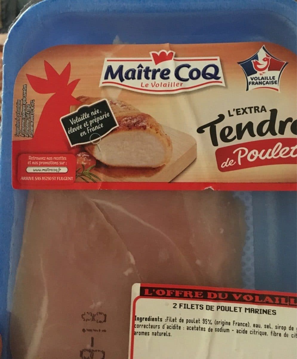 Maître CoQ Filet de Poulet Mariné packshot