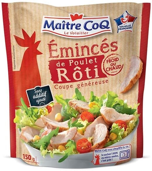 Maître CoQ Emincés de poulet rôti packshot