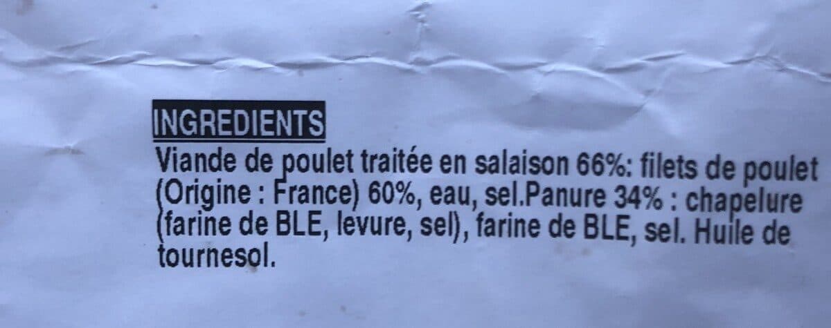Maître CoQ Filet de poulet panés packshot