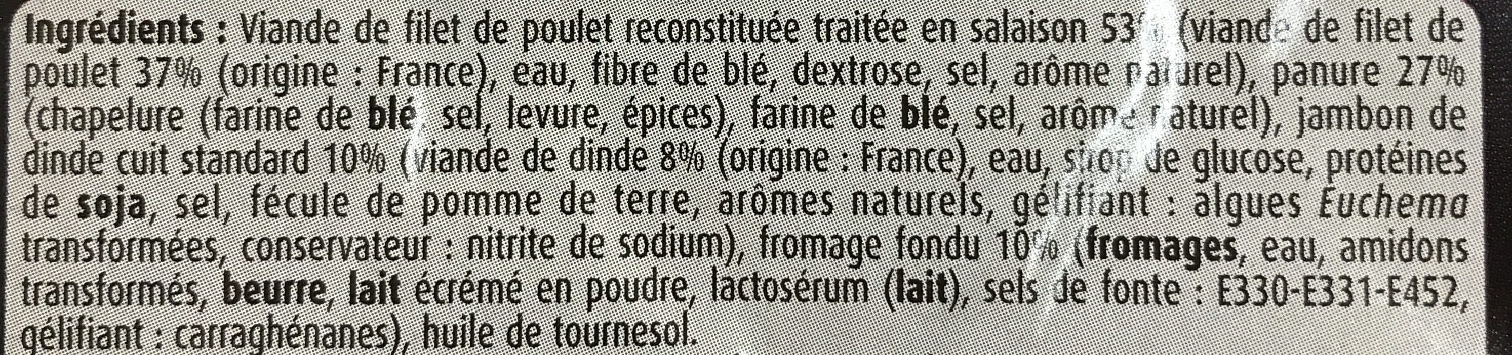 Maître CoQ Escalope cordon bleu -25% sel, 400g packshot
