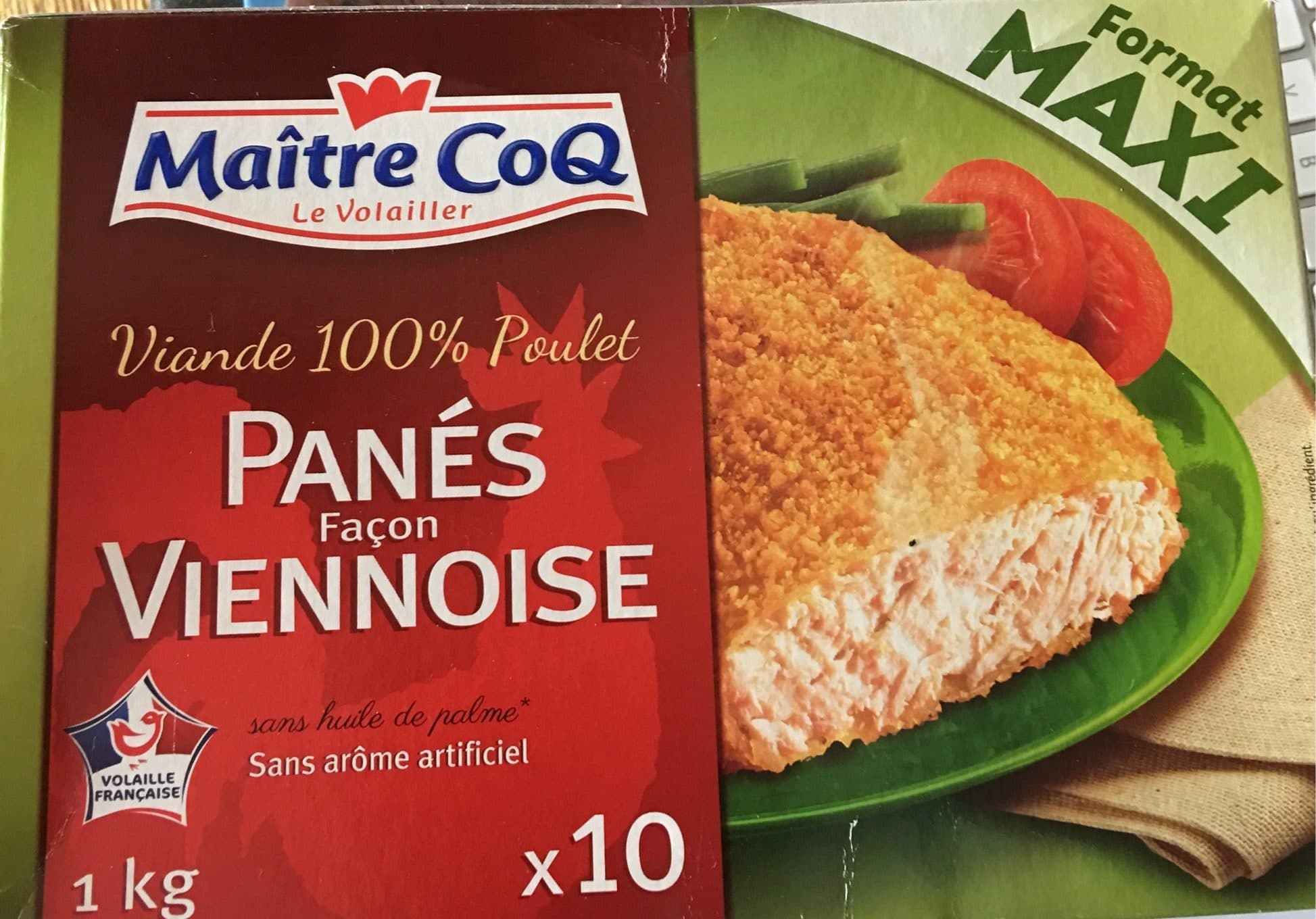 Maître CoQ Panés de Poulet façon viennoise packshot