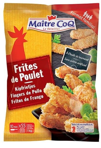 Maître CoQ Frites de poulet 1kg packshot