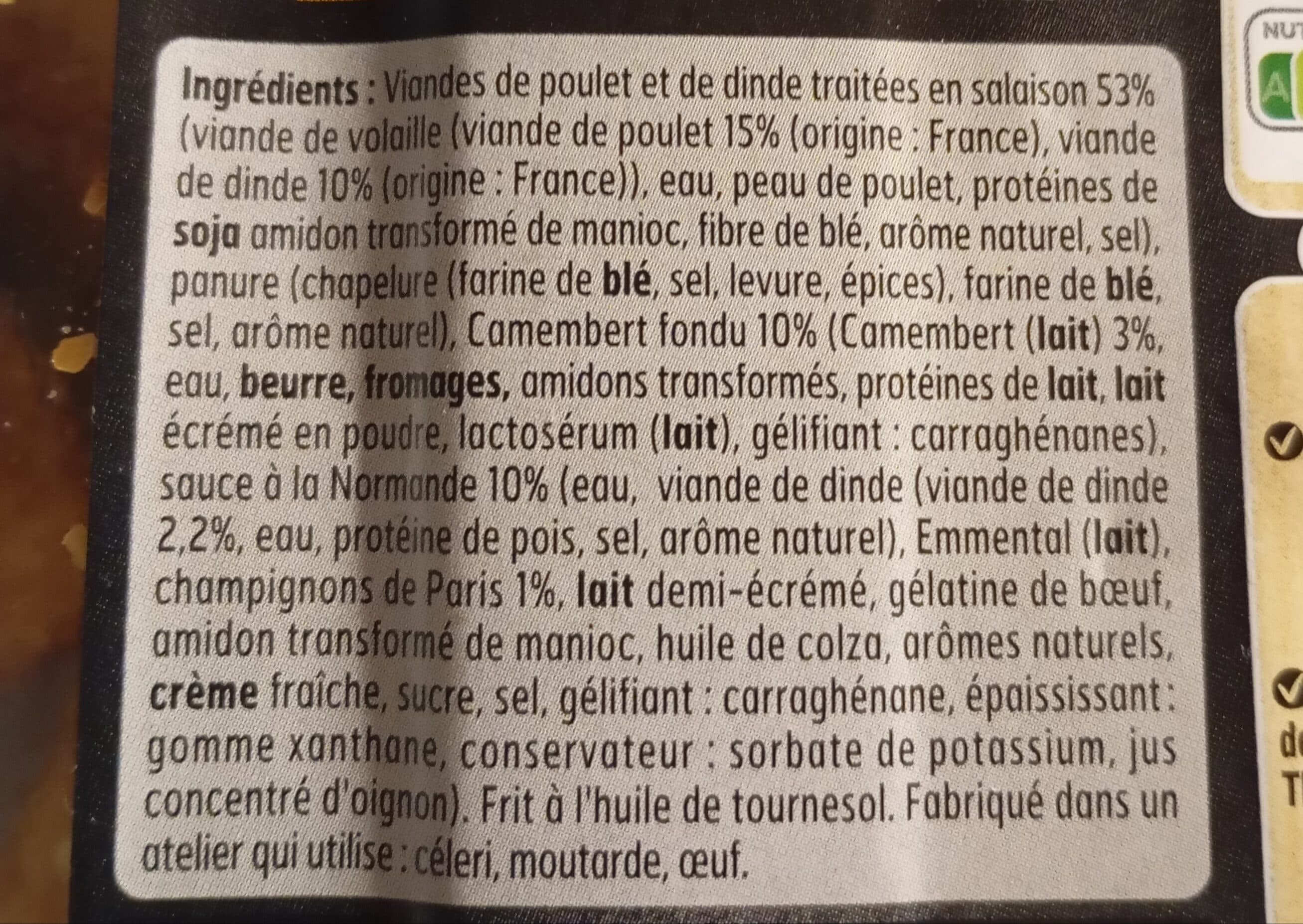 Maître CoQ Cordon de poulet à la Normande packshot