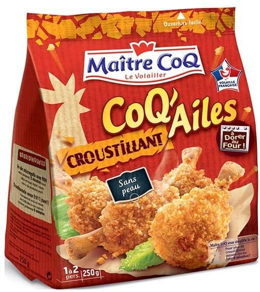 Maître CoQ Coq ailes croustillant packshot