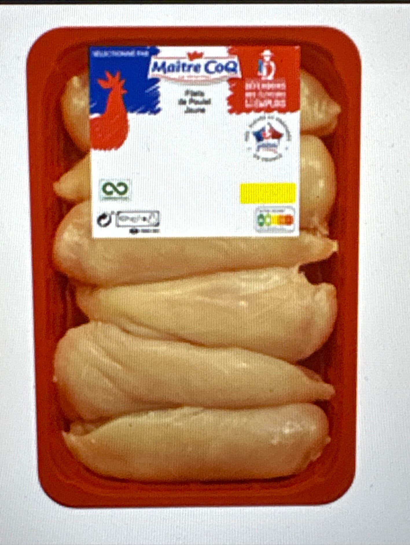 Maître CoQ Filets de poulet jaune packshot