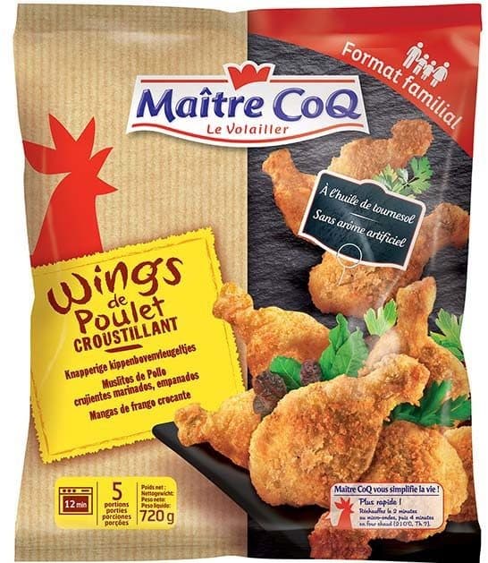 Maître CoQ Wings de poulet croustillant packshot