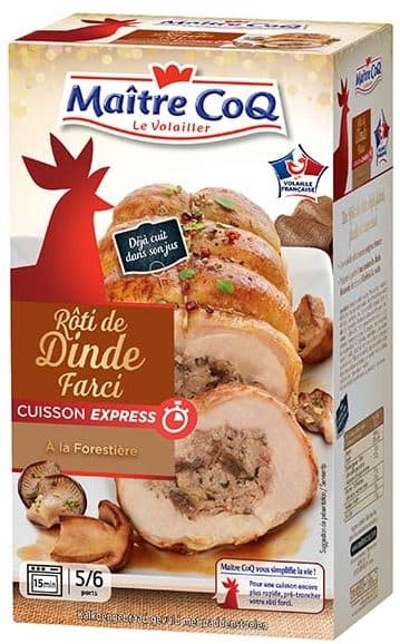 Maître CoQ Rôti de dinde farci à la forestière packshot