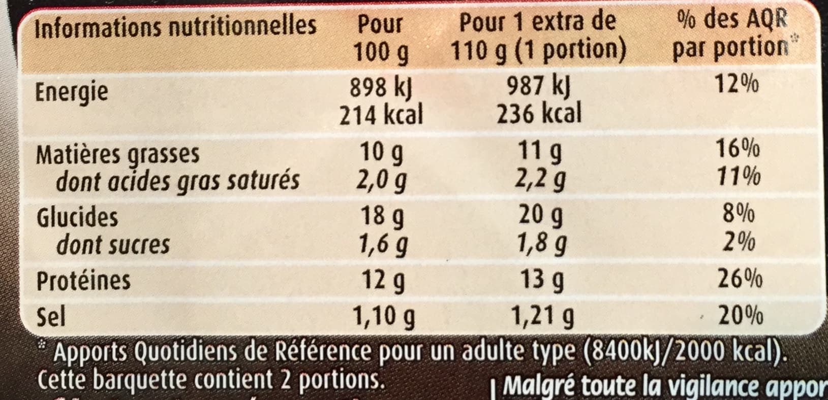 Maître CoQ L'Extra Cordon Blanc (x 2) packshot