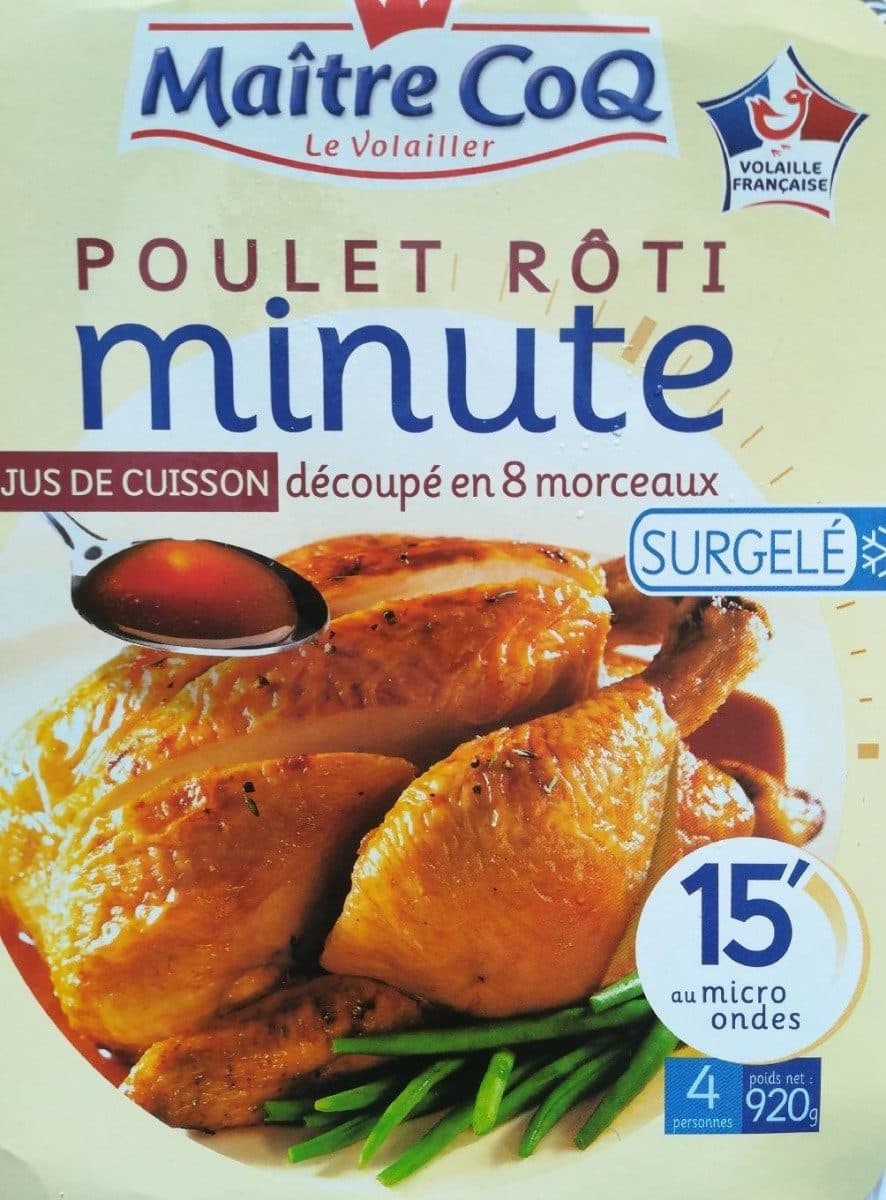 Maître CoQ Poulet rôti minute packshot