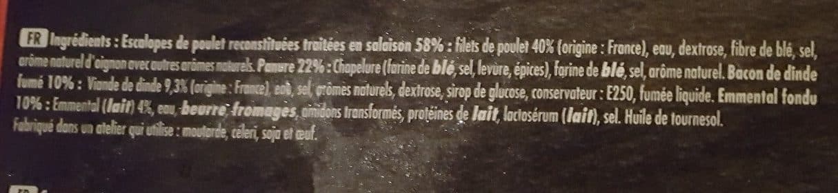 Maître CoQ Escalope cordon bleu 200g étui packshot