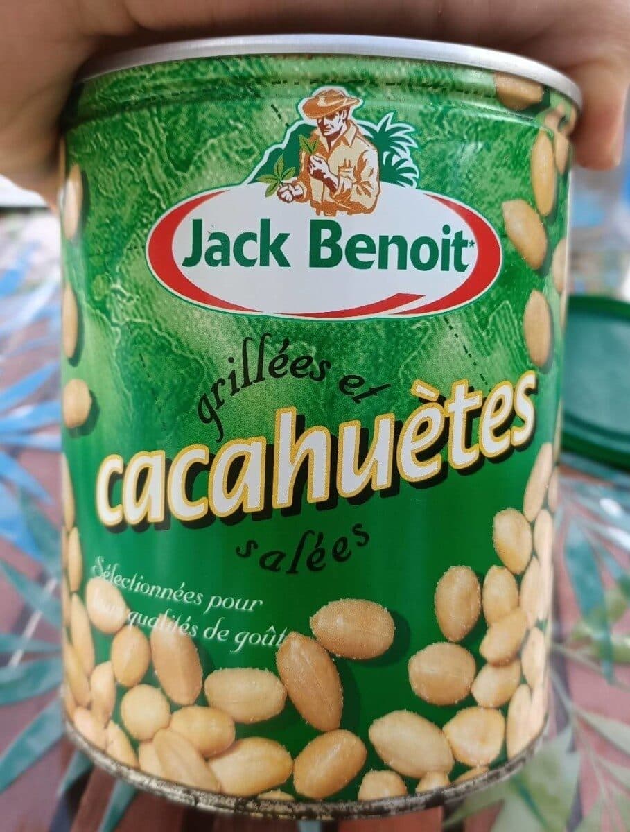 Jack benoit Cacahuètes, Boîte Fer De 500 Grammes, Marque Jack Benoit packshot