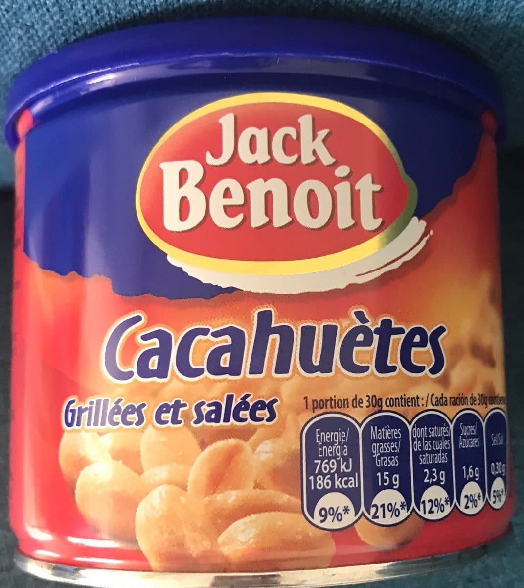 Jack Benoit Cacahuètes packshot