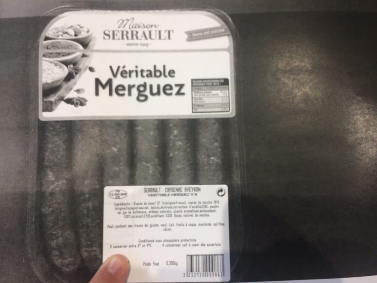 Open Food Facts Merguez packshot