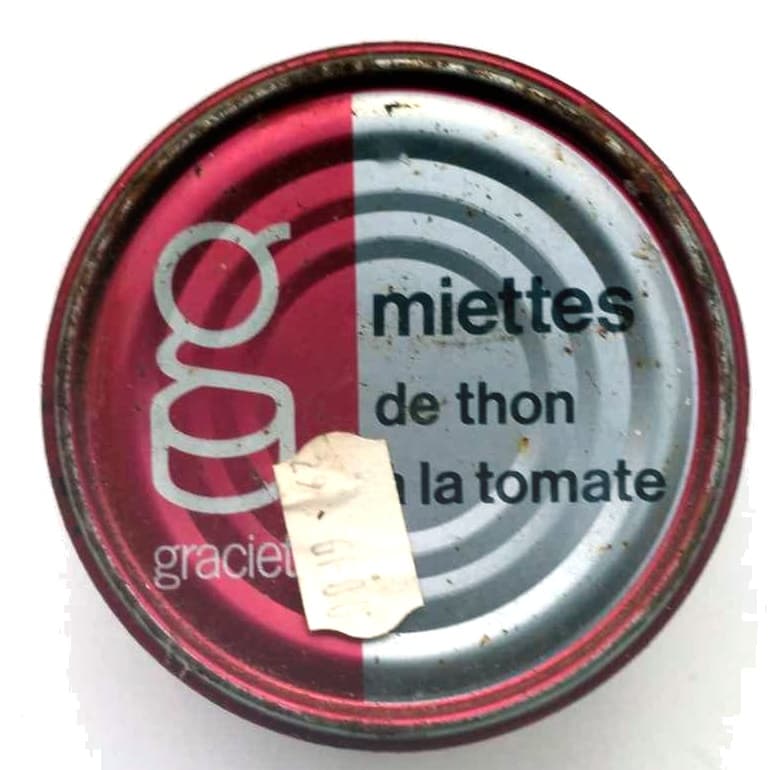 Graciet Miettes de thon à la tomate packshot
