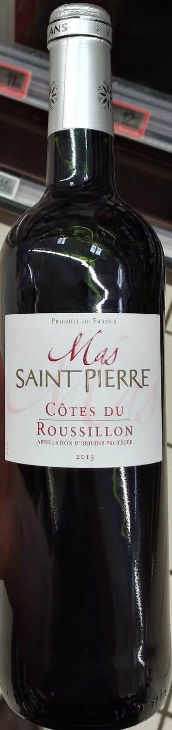 Mas Saint Pierre Côtes du Roussillon packshot