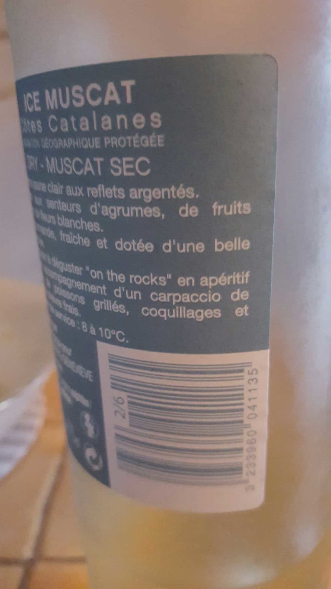 Vignerons Catalans Ice Muscat packshot