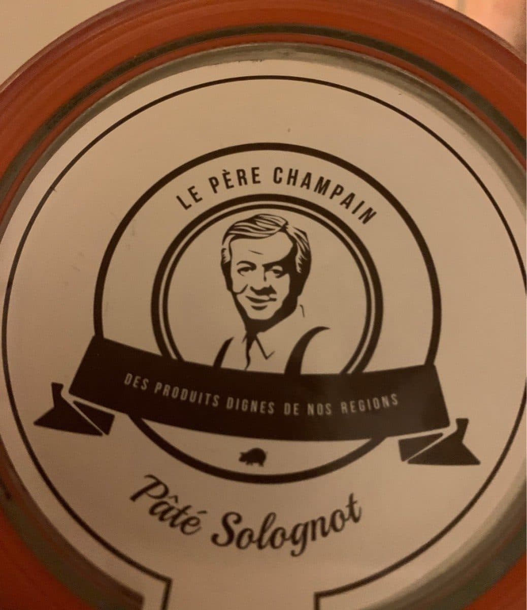 Le père champain Pâté solognot packshot