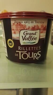 Grand' Vallée Rillettes de Tours packshot