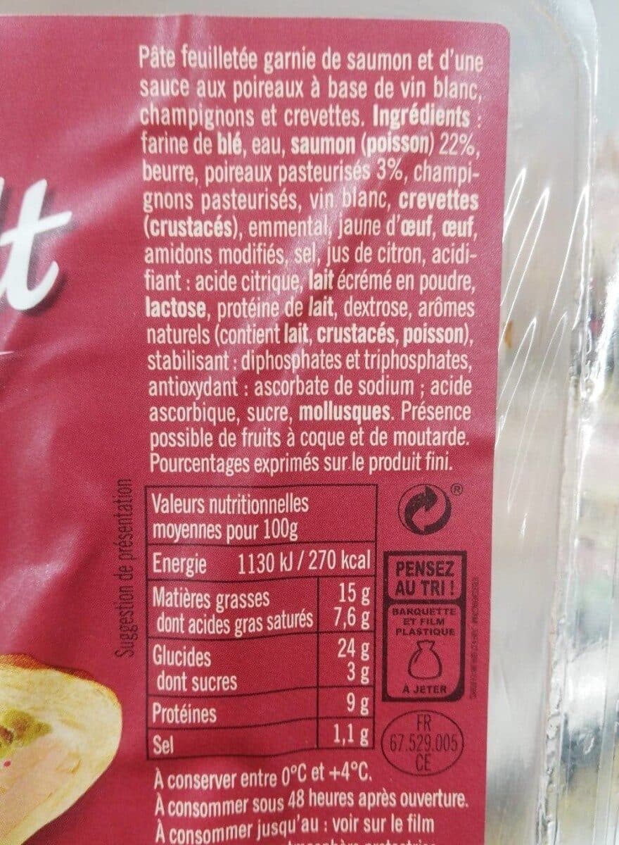 Pierre Schmidt Feuilleté de saumon packshot