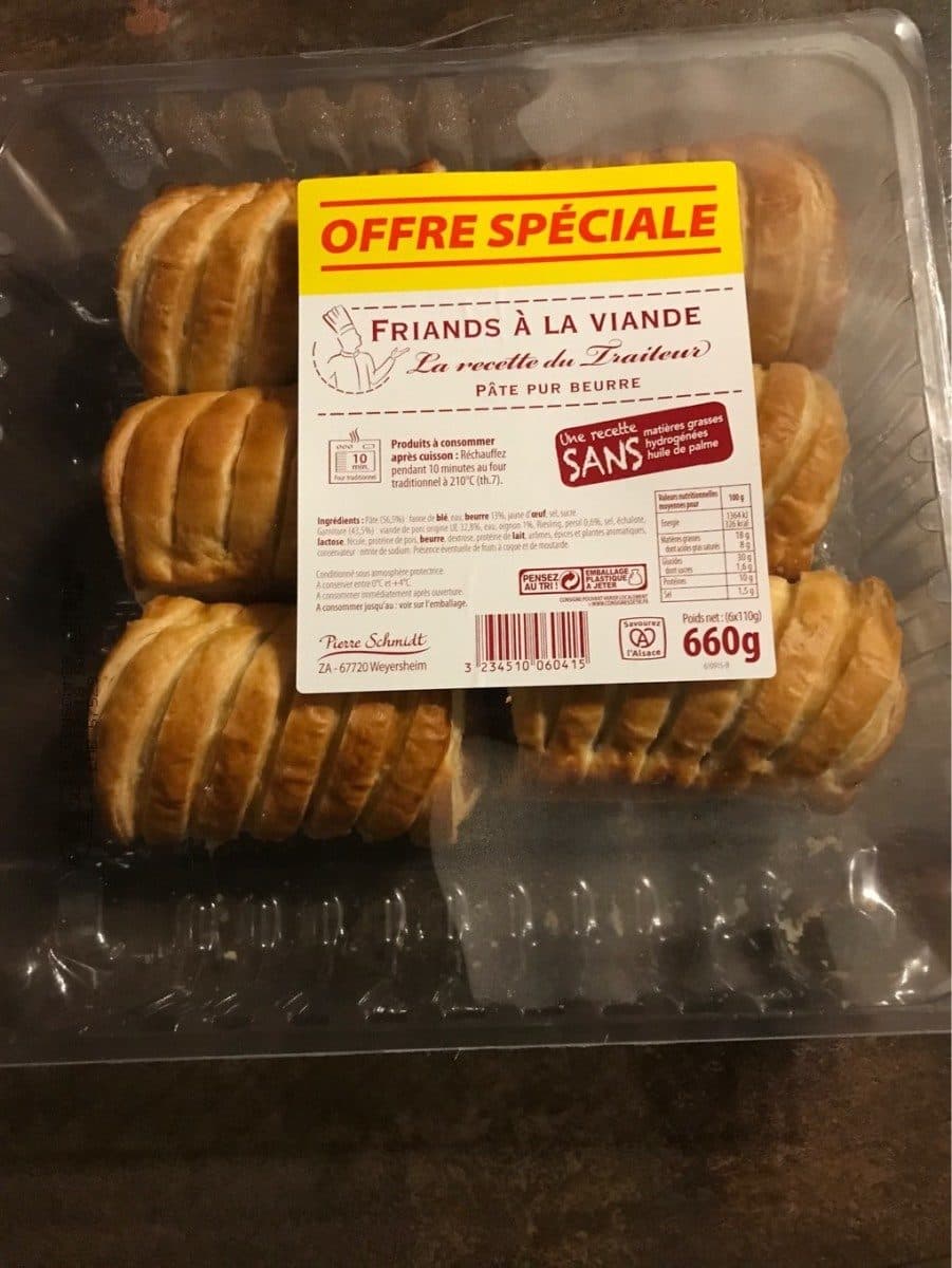 Pierre Schmidt Friands à la viande packshot