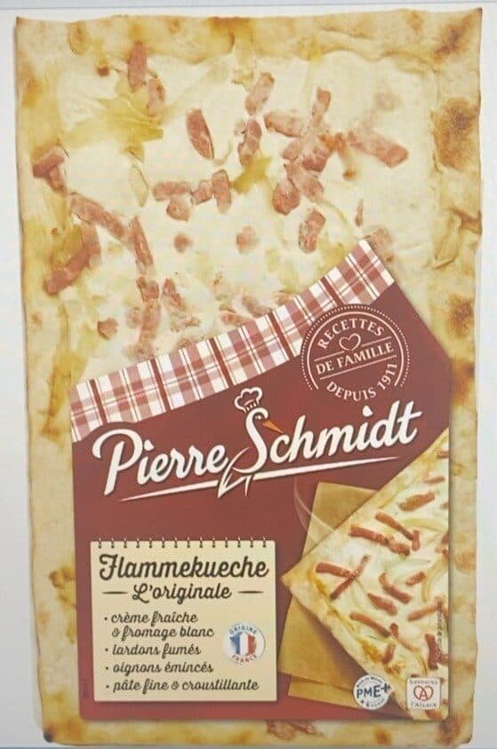 Pierre schmidt Mini Flammekueche Aux Lardons Et Oignons Pierre Schmidt, packshot