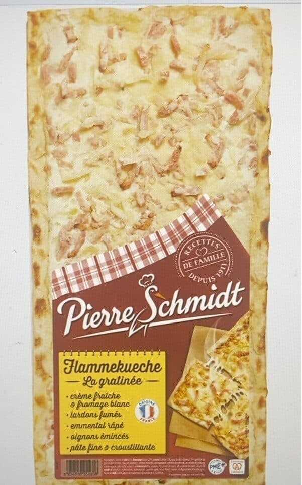 Pierre Schmidt Tarte flambee Alsacienne a l'emmental PIERRE SCHMIDT packshot