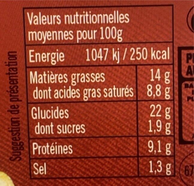 Pierre Schmidt Feuilletté au fromage et jambon packshot