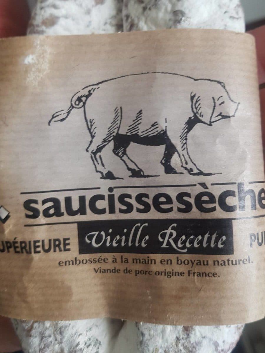 Open Food Facts Saucisse sèche packshot
