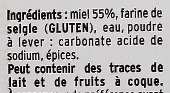 Albert Ménès Pain d'Epices Pur Miel packshot