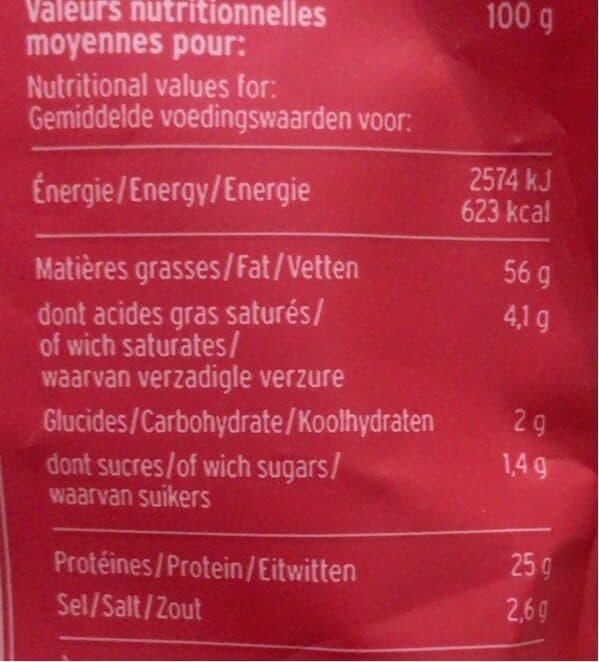 Albert Ménès Amandes au piment d'espelette packshot